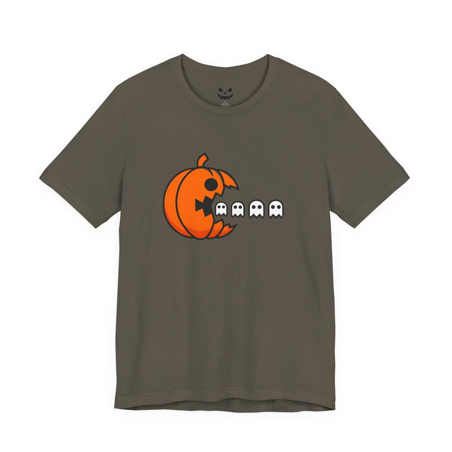 Halloween Pumpkin Eating Ghosts Tee