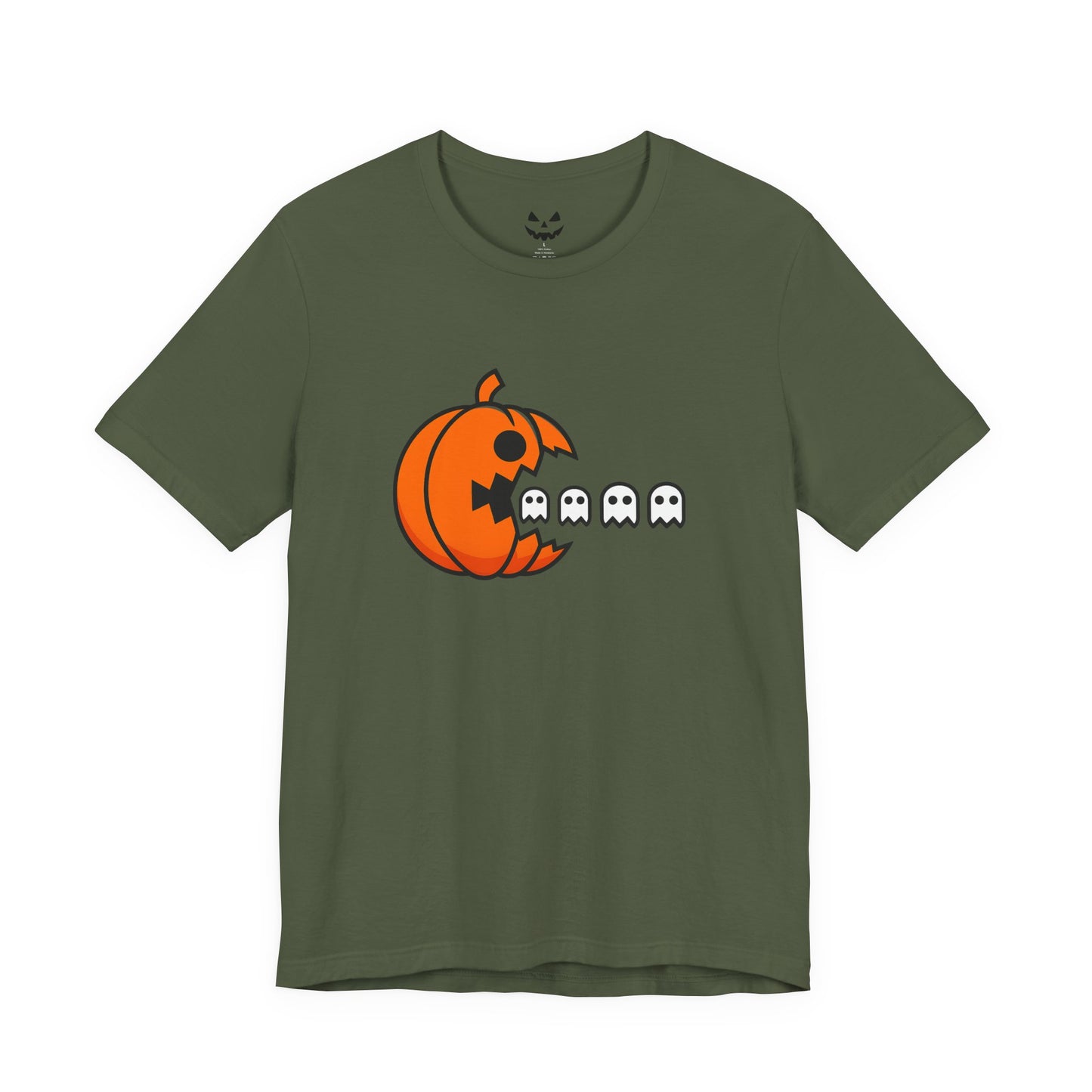 Halloween Pumpkin Eating Ghosts Tee