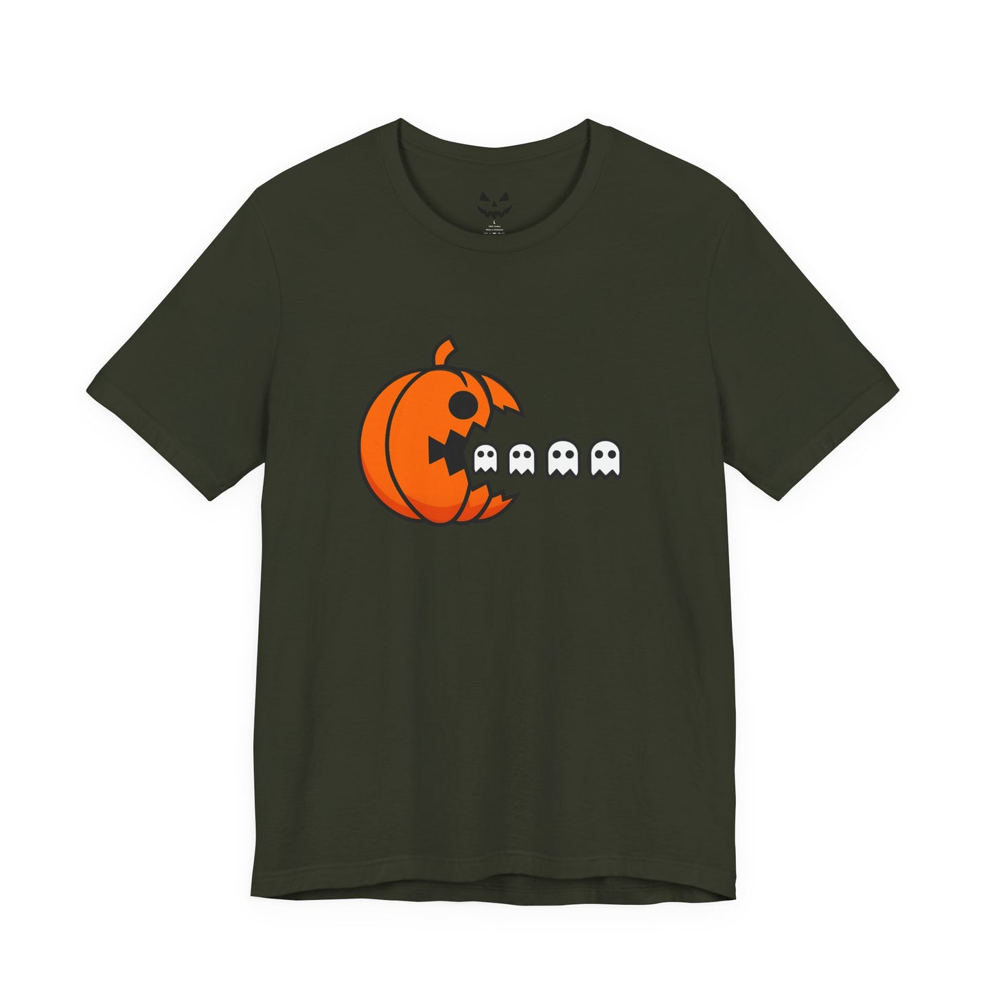 Halloween Pumpkin Eating Ghosts Tee