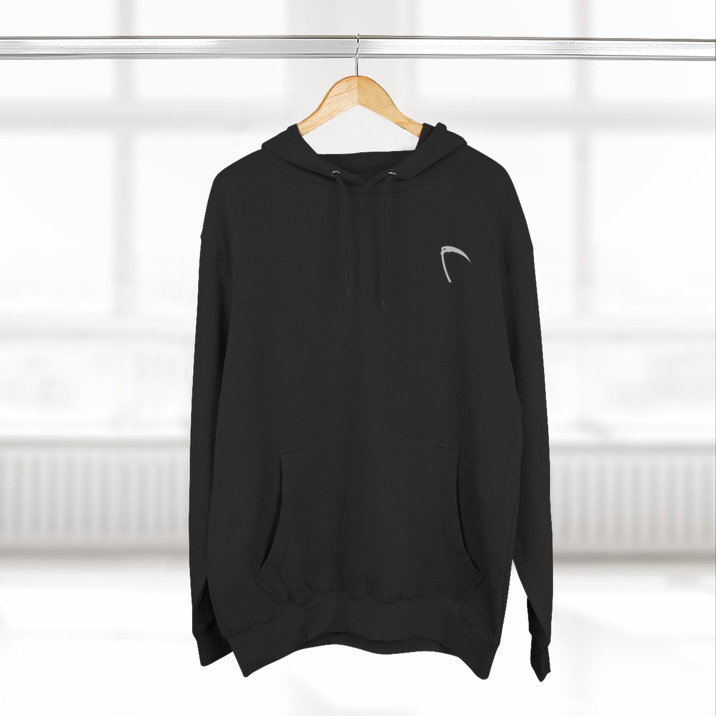 Grim Reaper - Three-Panel Fleece Hoodie