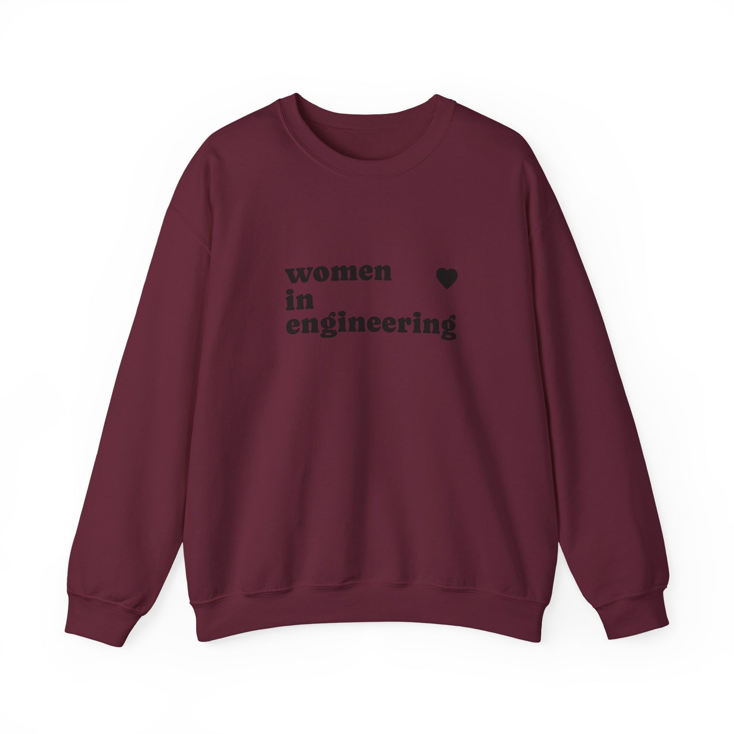 Women in Engineering Minimalist Crewneck Sweatshirt