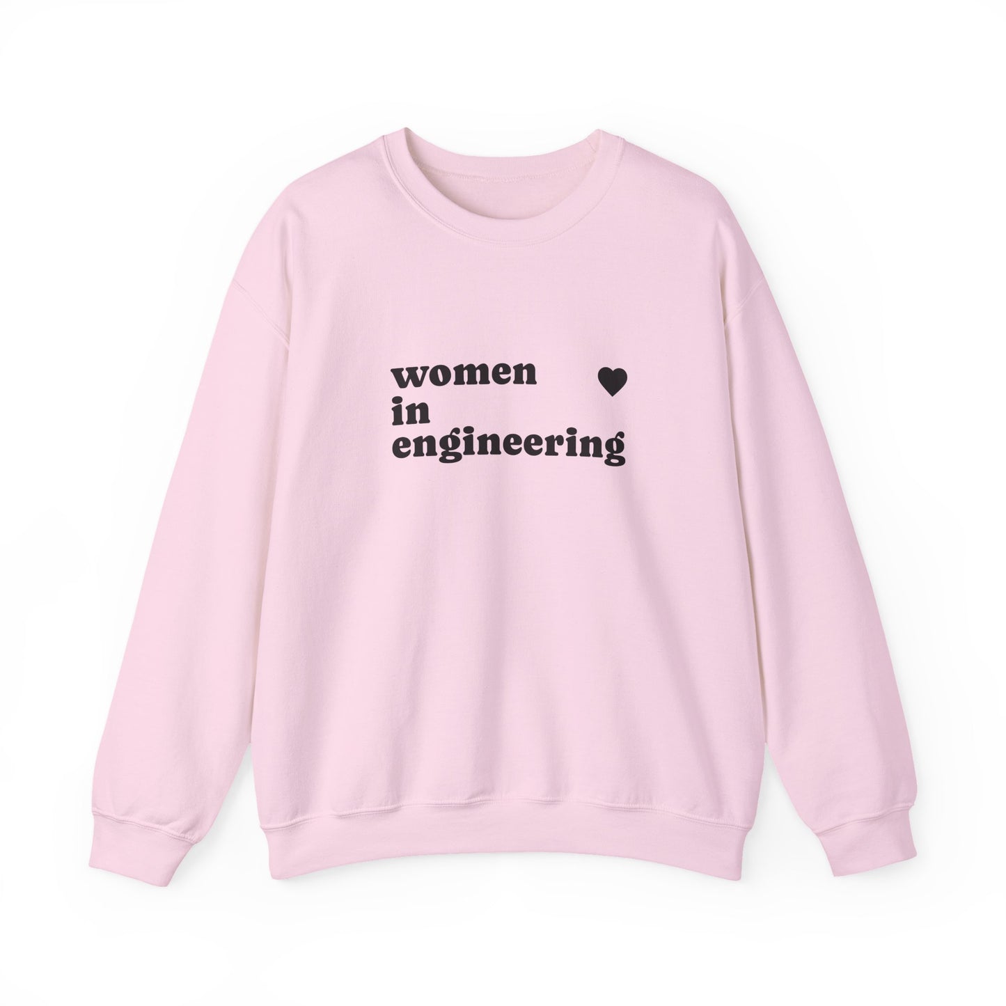 Women in Engineering Minimalist Crewneck Sweatshirt