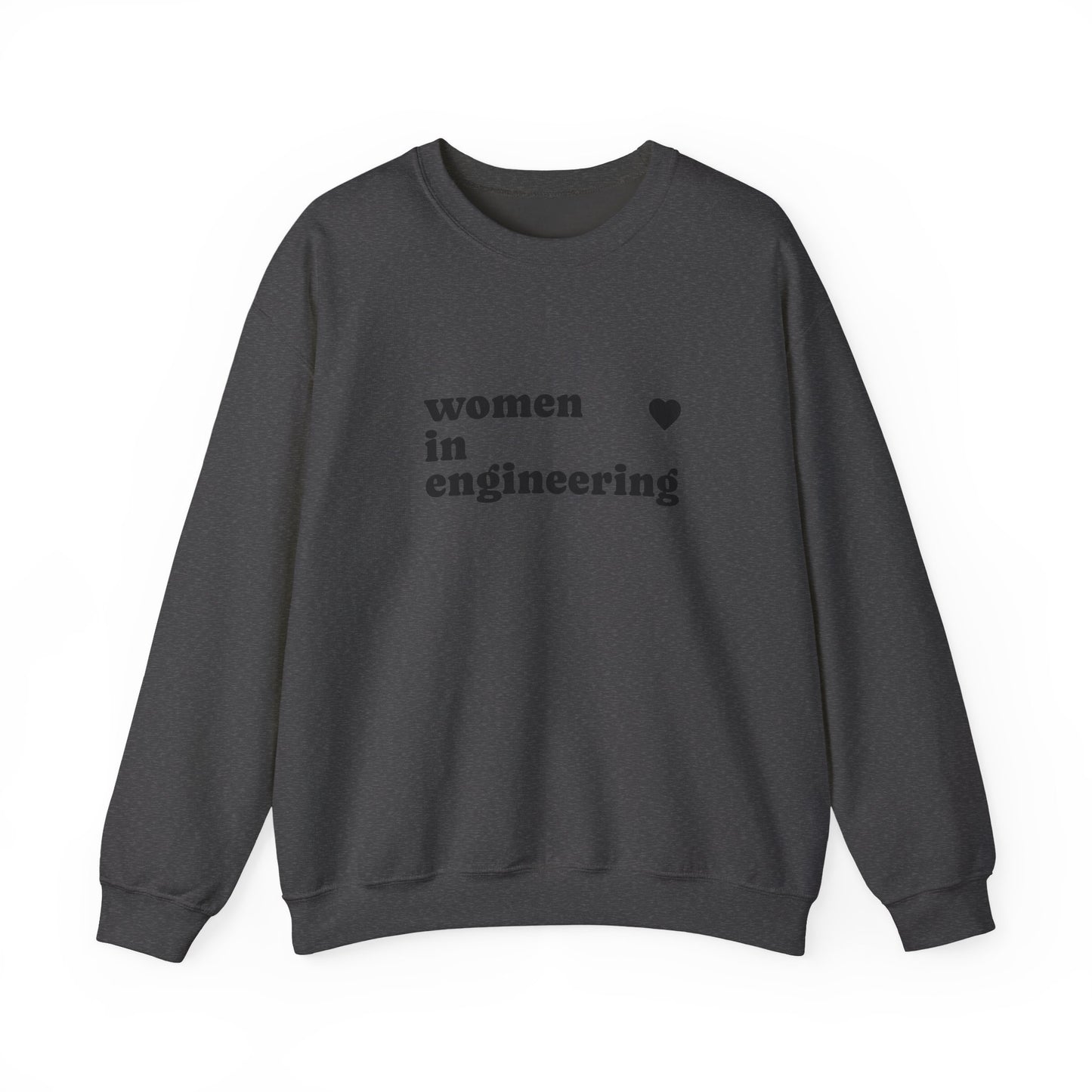 Women in Engineering Minimalist Crewneck Sweatshirt