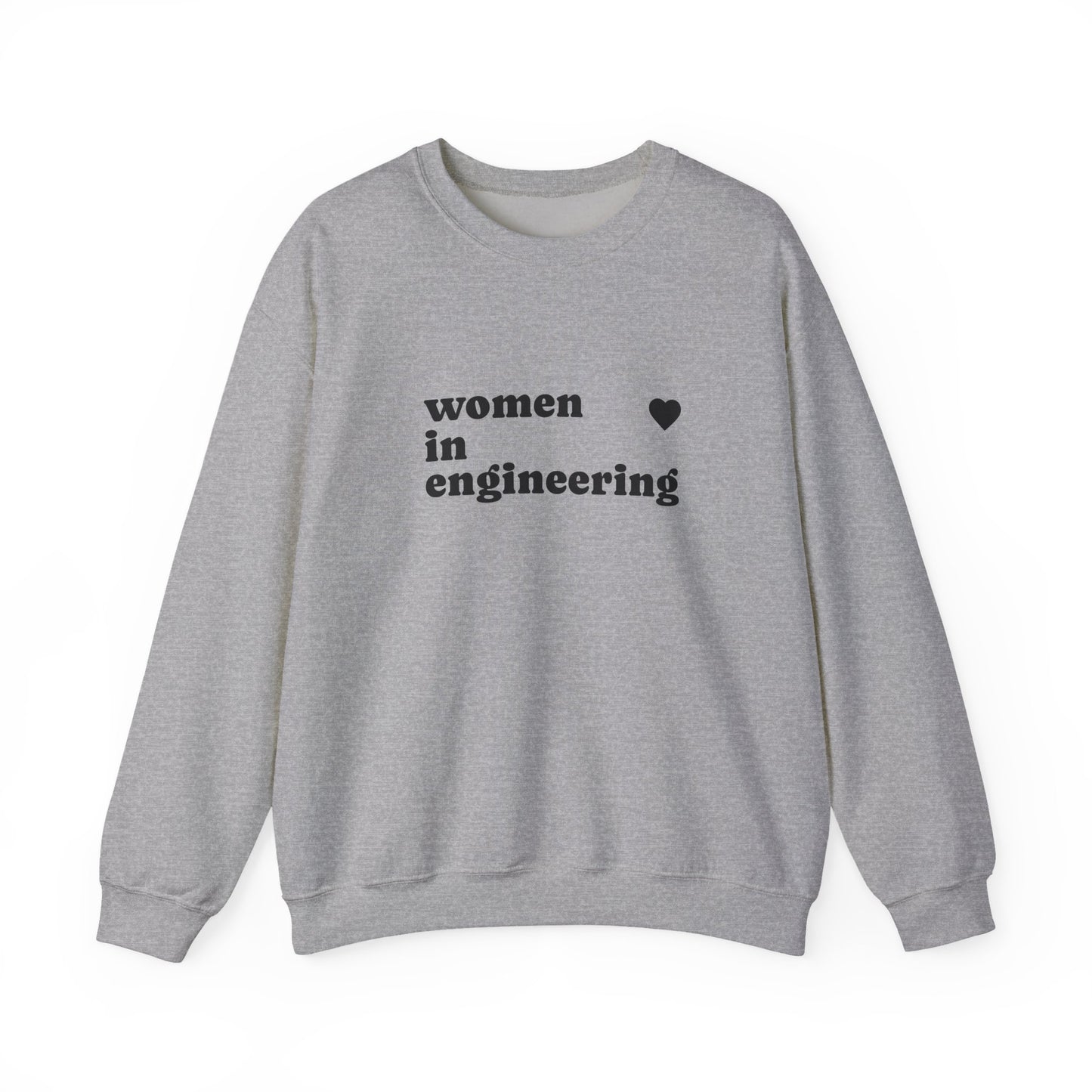 Women in Engineering Minimalist Crewneck Sweatshirt