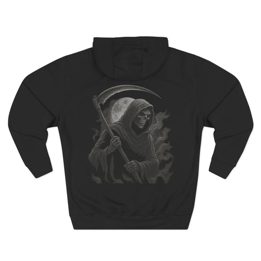 Grim Reaper - Three-Panel Fleece Hoodie